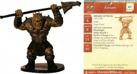 Cyclops #40 Desert of Desolation D&amp;D Miniatures