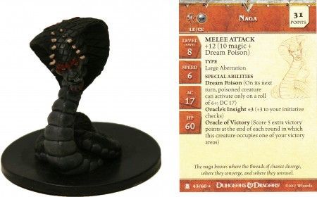 Naga #43 Desert of Desolation D&amp;D Miniatures