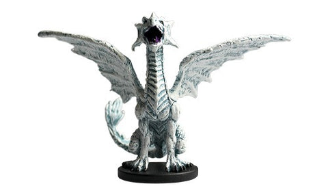 Medium White Dragon - Pathfinder Battles