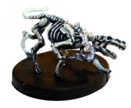 Wolf Skeleton D&amp;DB9 Basic Game D&amp;D Miniatures