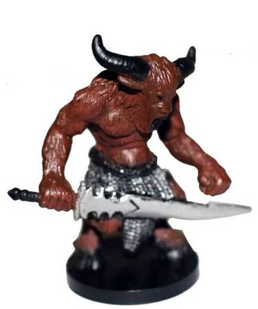 Young Minotaur - D&amp;D Basic Game Miniature