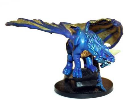 Blue Dragon - D&amp;D Basic Game Miniature
