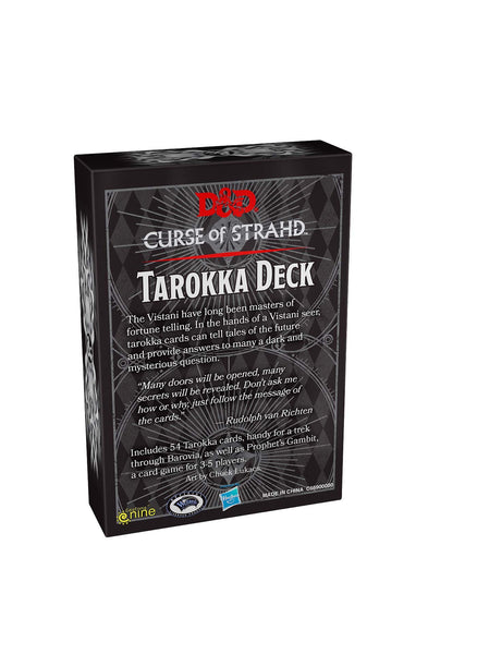 Dungeons & Dragons 5th Edition RPG: Tarokka Deck: Curse of Strahd