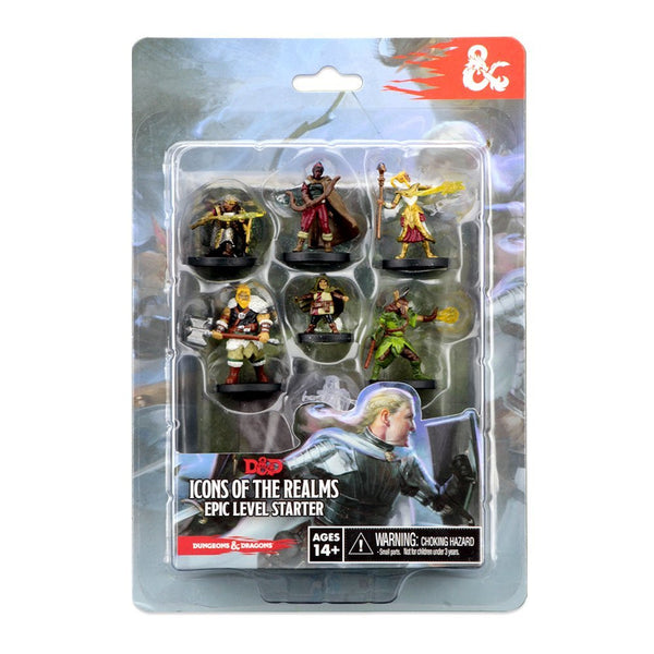 Dungeons & Dragons Fantasy Miniatures: Icons of the Realms - Epic Level Starter Set