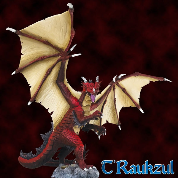 Dark Heaven Bones: T'Raukzul - Heroic Scale Dragon Boxed Set