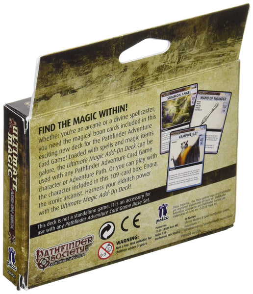 Pathfinder Adventure Card Game: Ultimate Magic Add-On Deck