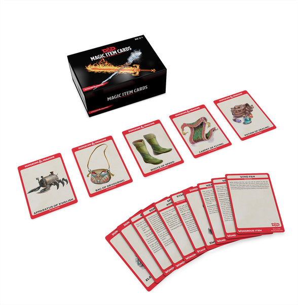 Dungeons & Dragons 5th Edition RPG: Magic Item Cards (294 cards)