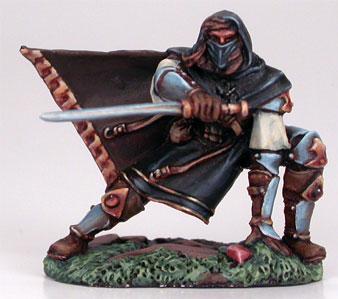 Visions In Fantasy: Crouching Male Assassin
