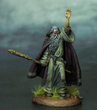 Visions In Fantasy: Ancient Wizard w/Staff