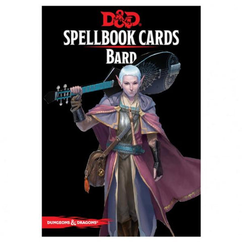 Dungeons & Dragons 5th Edition RPG: Bard Spellbook Deck (110 Cards)