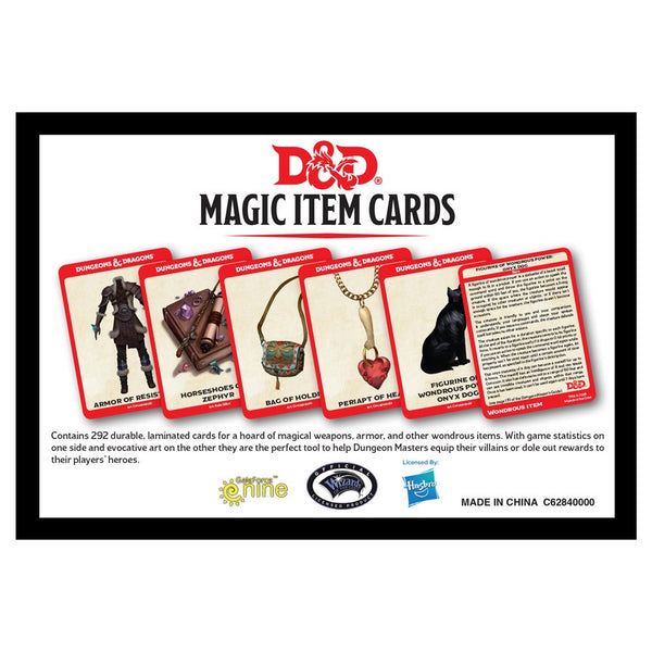 Dungeons & Dragons 5th Edition RPG: Magic Item Cards (294 cards)