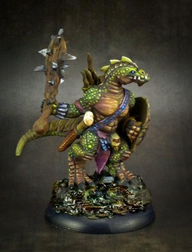 Dark Heaven Bones: Lizardman Warrior