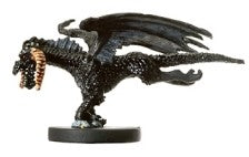 Small Black Dragon #53 War of the Dragon Queen D&D Miniatures