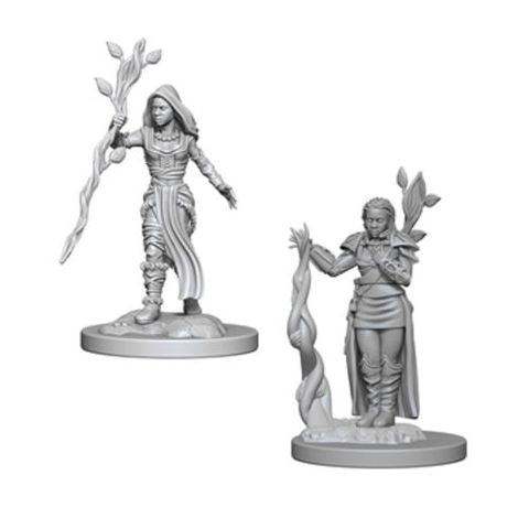 Dungeons & Dragons: Nolzur's Marvelous Unpainted Miniatures: Human Female Druid