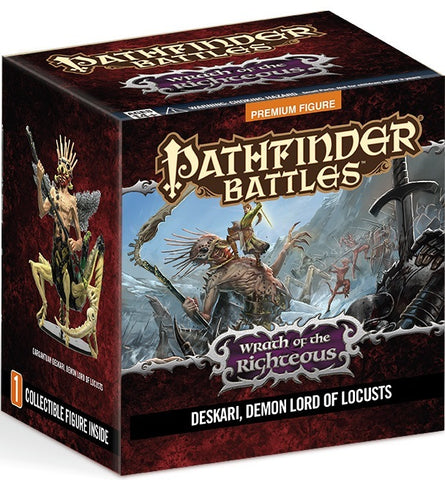 Pathfinder Battles: Wrath of the Righteous: Gargantuan Demon Lord Deskari