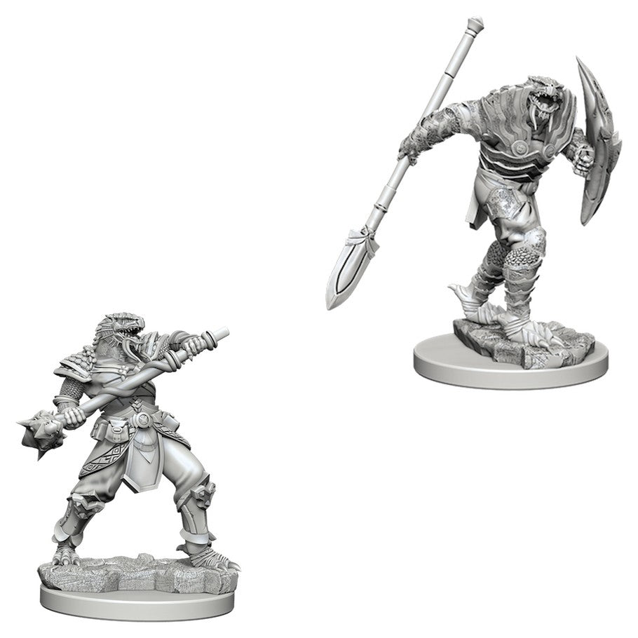 Dungeons & Dragons: Nolzur's Marvelous Unpainted Miniatures: Dragonborn Male Fighter with Spear
