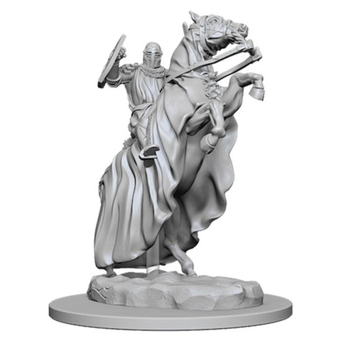 Pathfinder Deep Cuts Unpainted Miniatures: Knight on Horse