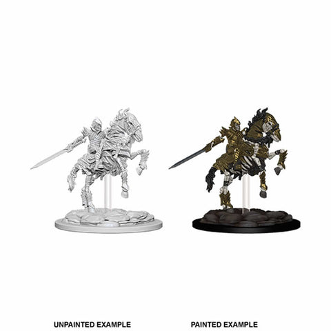 Pathfinder Deep Cuts Unpainted Miniatures: Skeleton Knight on Horse