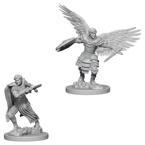 Dungeons & Dragons: Nolzur's Marvelous Unpainted Miniatures: Male Aasimar Fighter