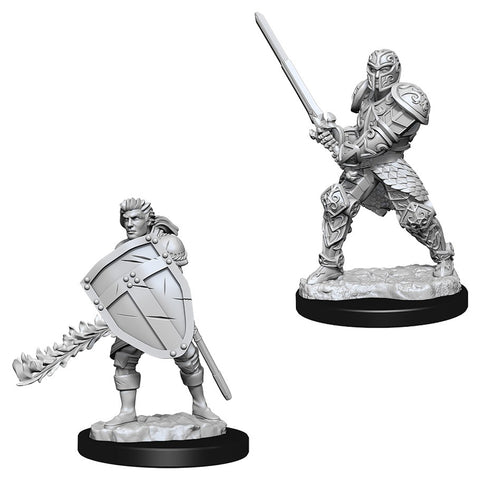 Dungeons & Dragons: Nolzur's Marvelous Unpainted Miniatures: Male Human Fighter