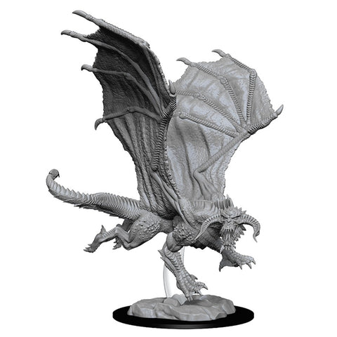 Dungeons & Dragons: Nolzur's Marvelous Unpainted Miniatures: Young Black Dragon