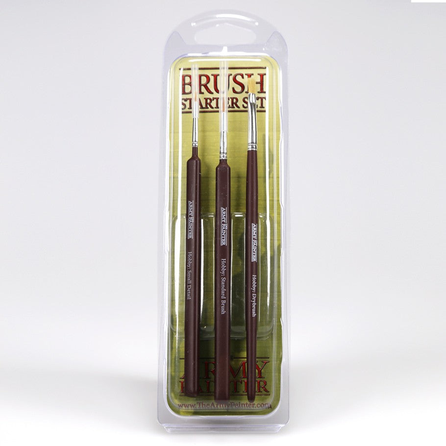 The Green Stuff World Pour Modèles Et Miniatures Hobby Brush Starter Set 11644 Army Painter The Green Stuff World Pour Modèles Et Miniatures Hobby Brush Starter Set 11644 Army Painter
