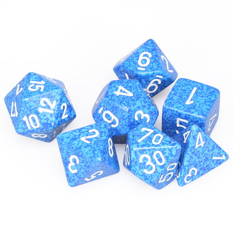 7-set Cube - Speckled Water