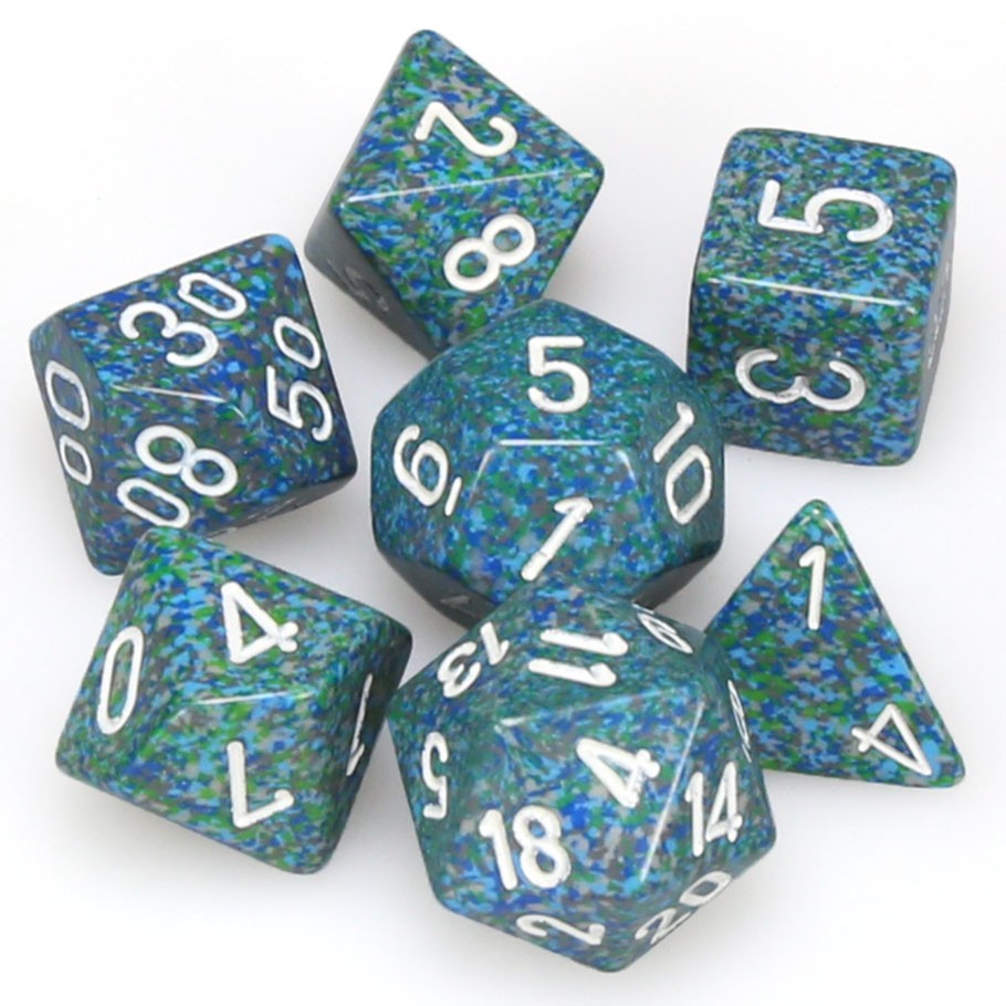 7-set Cube - Speckled Sea