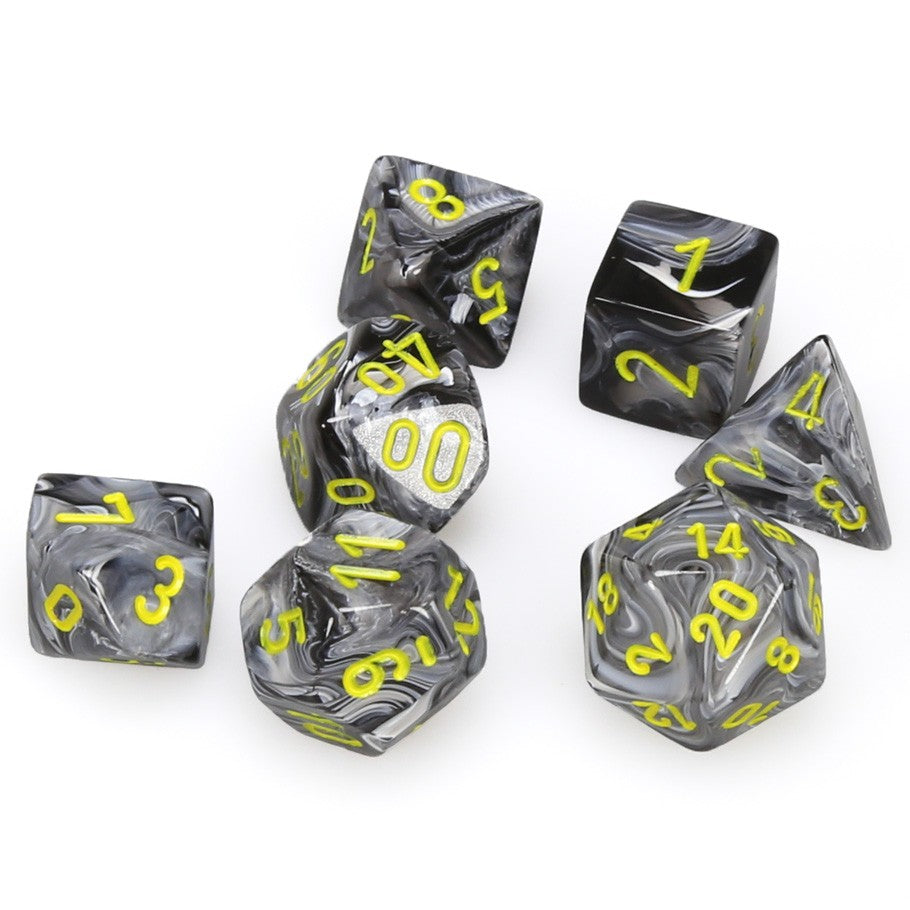 7-set Cube - Vortex Black with Yellow