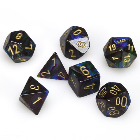 7-set Cube - Lustrous Shadow with Gold