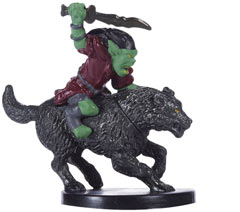 Goblin Wolf Rider - Dungeon Command: Tyranny of Goblins Single Miniature