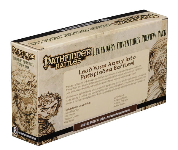 Pathfinder Battles - Legendary Adventures Preview Pack