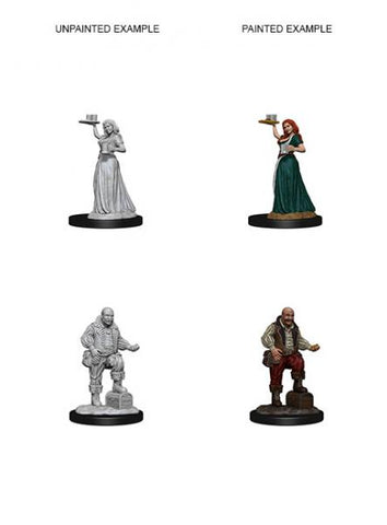 Pathfinder Deep Cuts Unpainted Miniatures: Merchants