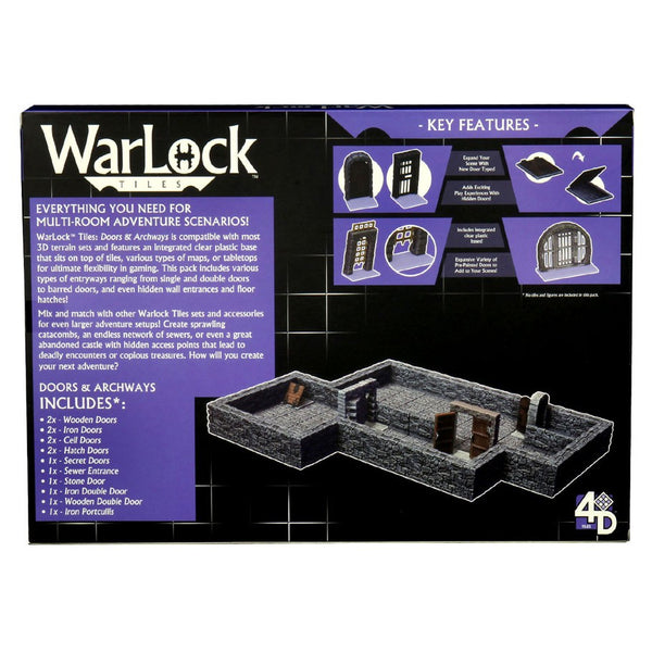 WarLock Tiles: Doors & Archways