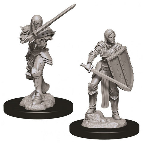 Dungeons & Dragons: Nolzur's Marvelous Unpainted Miniatures: Female Human Fighter