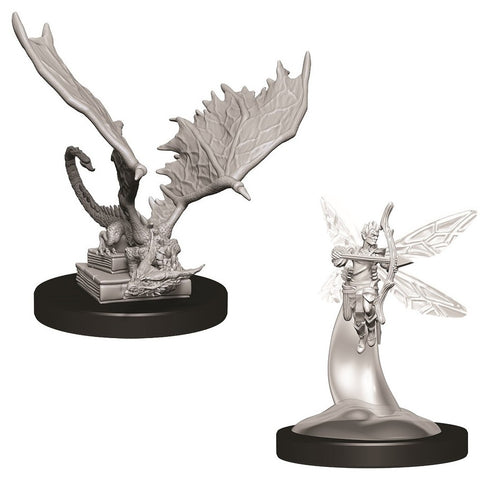 Dungeons & Dragons: Nolzur's Marvelous Unpainted Miniatures: Sprite & Pseudodragon