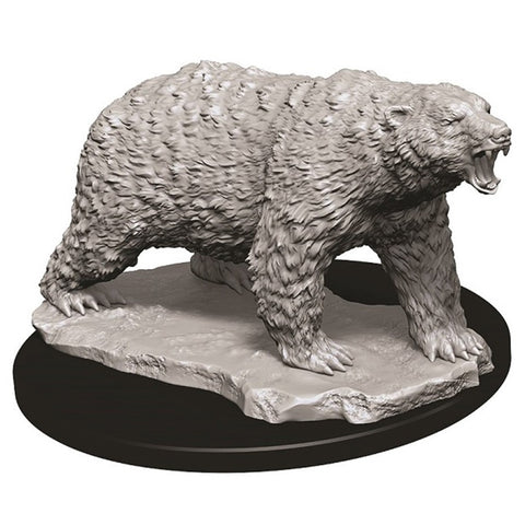 WizKids Deep Cuts Unpainted Miniatures: Polar Bear