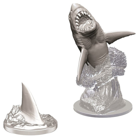 WizKids Deep Cuts Unpainted Miniatures: Shark