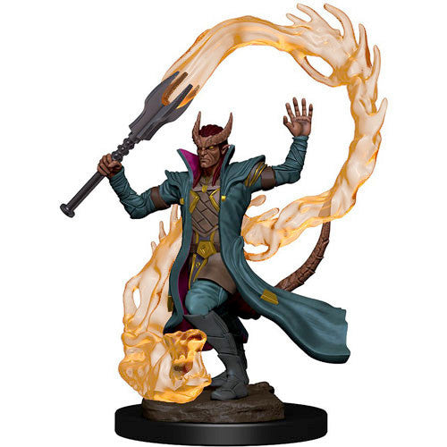 D&D Icons of the Realms Premium Painted Figure: Tiefling Male Sorcerer