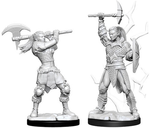 Dungeons & Dragons: Nolzur's Marvelous Unpainted Miniatures: Female Goliath Barbarian