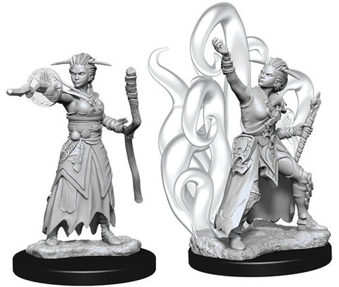 Dungeons & Dragons: Nolzur's Marvelous Unpainted Miniatures: Female Human Warlock