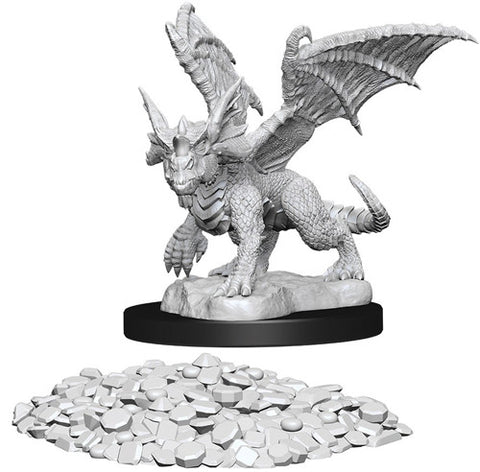 Dungeons & Dragons: Nolzur's Marvelous Unpainted Miniatures: Blue Dragon Wyrmling