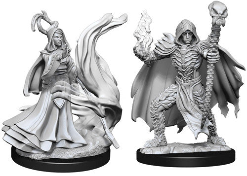 Pathfinder Battles Deep Cuts Unpainted Miniatures: Necromancers