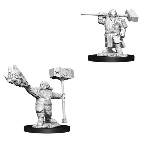 Dungeons & Dragons: Nolzur's Marvelous Unpainted Miniatures: Male Dwarf Cleric