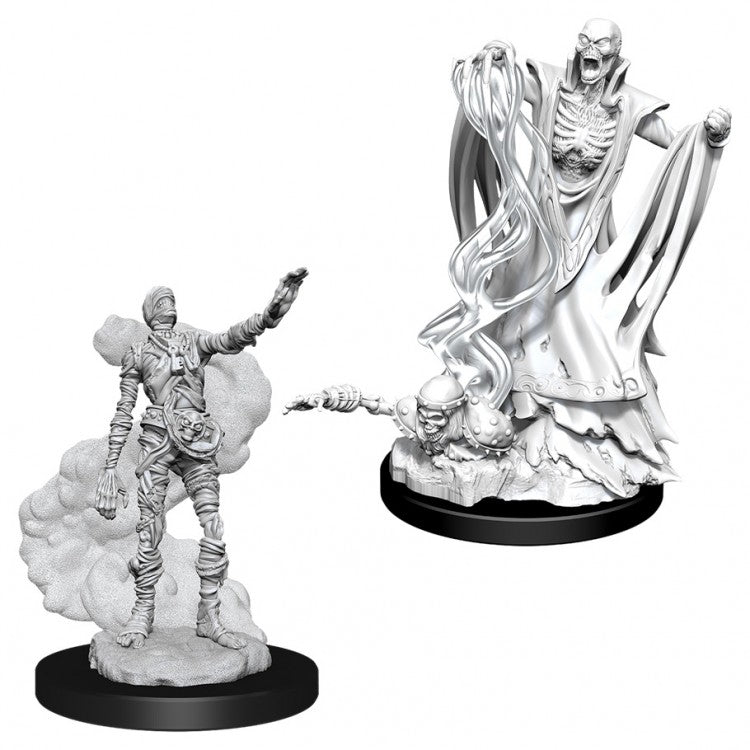 Dungeons & Dragons: Nolzur's Marvelous Unpainted Miniatures: Lich & Mummy Lord