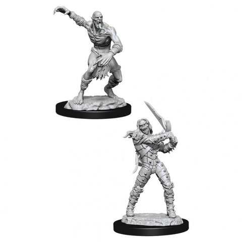 Dungeons & Dragons: Nolzur's Marvelous Unpainted Miniatures: Wight & Ghast