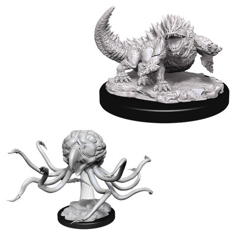 Dungeons & Dragons: Nolzur's Marvelous Unpainted Miniatures: Grell & Basilisk