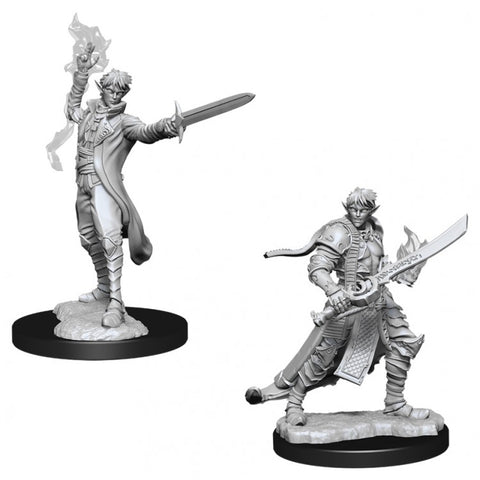 Pathfinder Battles Deep Cuts Unpainted Miniatures: Male Elf Magus (Magic User)