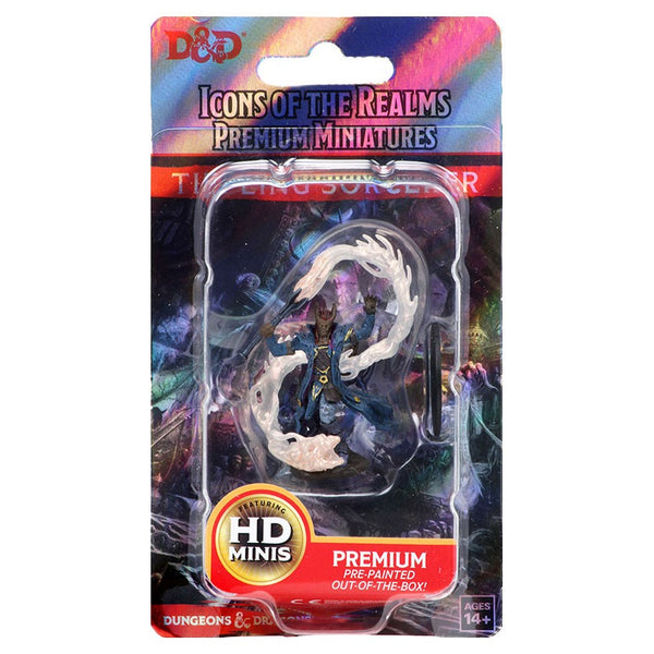 D&D Icons of the Realms Premium Painted Figure: Tiefling Male Sorcerer