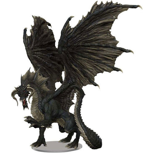 D&D Icons of the Realms Premium Painted Figure: Adult Black Dragon